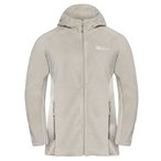 Jack Wolfskin Rotwand   Damen  Fleecejacke beige Größe L Camping Atmungsaktiv