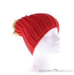 Eisbär Paulina Lux Damen Mütze-Rot-One Size
