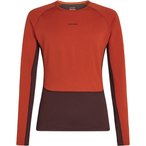 Icebreaker Merino 260 ZoneKnit Crewe  Herren  Langarm Unterhemden rot Größe XL
