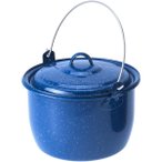 GSI Convex Kettle 3 QT. - Enamel Topf blue