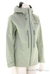 Jack Wolfskin Kammweg 3L Damen Regenjacke-Grün-XS