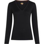 Icebreaker Merino 200 Oasis V Neck  Damen  Longsleeves Merino beige Größe L Tr