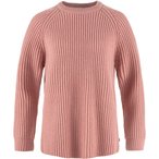 Fjällräven Övik Rib  Damen  Pullover rosa Größe L Camping  Atmungsaktiv