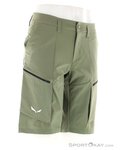 Salewa Puez Durastretch Cargo Herren Outdoorshort-Oliv-Dunkelgrün-XL