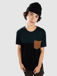 Iriedaily Block Pocket T-Shirt green black Gr. S