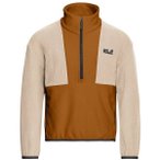 JACK WOLFSKIN Kinder Pullover COLORBLOCK TAUNUS HZ K, Größe 164 in Grau