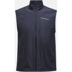 PEAK PERFORMANCE Herren Weste M Glider Wind Vest-BLACK, Größe XL in Schwarz