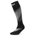 CEP - Core Run Merino Tall 3.0 - Kompressionssocken  III schwarz