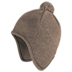 maximo - Kid's Mini-Inkmütze mit Pompon - Mütze Gr 45-47 cm braun