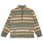 Billabong - Boundary Mock Neck - Fleecepullover Gr M beige