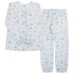 Joha - Girl's Pyjamas - Schlafanzug Gr 90 grau/weiß