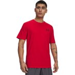 UNDER ARMOUR Herren Kurzarm SPORTSTYLE LC SS, Größe M in Rot