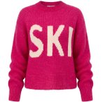 KRIMSON KLOVER Alpaka-Strickpullover Ski Sweater, Größe S in Pink