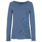 E9 - Women's Sibilla - Longsleeve Gr M blau