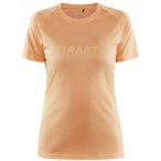 CRAFT Damen T-Shirt CORE UNIFY LOGO TEE W, Größe XS in Orange
