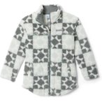 COLUMBIA Kinder Rolli West Bend Printed Full Zip, Größe XL in Grau