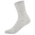 Stoic - Merino Basic Rib Socks Classic - Multifunktionssocken 39-41 grau