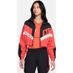 NIKE Damen Jacke W NSW JKT WVN STREET SW, Größe L in Weiß