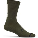 Fox 8" Defend   Fahrradsocken oliv Größe 39  Mountainbike  Atmungsaktiv