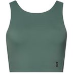 On Core 2-in-1 Crop Sport BH Damen  Sport-BHs gruen Größe XS Laufen | Trailrun