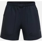 PEAK PERFORMANCE Damen Shorts W Outdoor Cargo Shorts-BLACK, Größe L in Schwarz