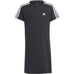 ADIDAS Kinder Kleid Essentials 3-Streifen Kleid, Größe 128 in Grau