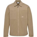 HUMMEL Herren Unterjacke hmlSORONA LOOSE OVERSHIRT, Größe XS in Braun