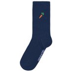 DEDICATED - Rib Socks Knivsta Carrot - Multifunktionssocken 36-40 blau
