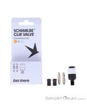 SKS Germany Clik Valve DV Conversion Kit + Adapter Bike Zubehör-Silber-One Size