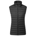 Mountain Equipment - Women's Earthrise Vest - Daunenweste Gr 34 schwarz/grau