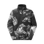 Picture - Kimag Printed 1/4 Fleece - Fleecepullover Gr S grau