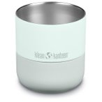 Klean Kanteen - Rise Lowball with Slide Lid - Isolierbecher Gr 237 ml grau/weiß