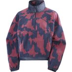 Salomon Chroma Fleece Crop  Damen  Pullover rot Größe S Trekking  Atmungsaktiv