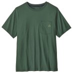 Patagonia - Fitz Roy Massif Pocket Tee - T-Shirt Gr S oliv