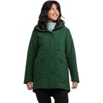 SCHÖFFEL Damen Mantel Ins Parka Style Malkay WMS, Größe 38 in Grün
