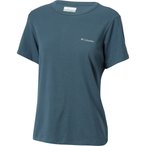 Columbia Sun Trek II  Damen  T-Shirts blau Größe XS Camping  Atmungsaktiv