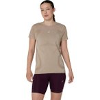 ASICS Damen T-Shirt ROAD SEAMLESS SS TOP, Größe M in Blau