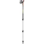 Leki Traveller Alu Nordic Walking Stöcke, 90-130cm, black/silvergrey/neonyellow