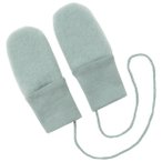 Engel - Baby-Fäustel - Handschuhe Gr  One Size türkis/grau