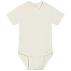 Minymo - Kid's Body S/S Rib - Body Gr 80 weiß