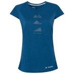 Vaude - Women's Tekoa Wool - Merinoshirt Gr 36 blau