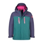Trollkids - Girl's Bryggen 3in1 Jacket - Doppeljacke Gr 110 türkis/blau