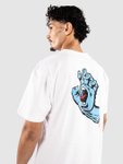 Santa Cruz Screaming Hand Chest T-Shirt white Gr. L