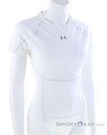 Under Armour HeatGear Elite Damen Funktionsshirt-Weiss-M