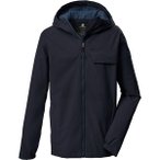 KILLTEC Kinder Funktionsjacke KOS 125 BYS JCKT, Größe 152 in Schwarz