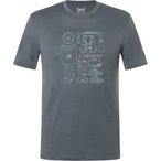 Super.Natural Bergzeit Vertical Trail  Herren  T-Shirts grau Größe S Trekking 
