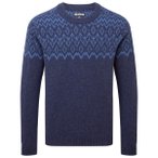 Sherpa - Dipak Crew - Pullover Gr S blau