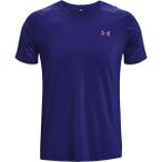 UNDER ARMOUR Herren Shirt UA Rush Emboss SS, Größe S in Blau