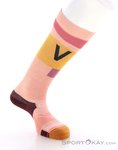 Ortovox Freeride Long Socks Cozy Damen Skisocken-Pink-Rosa-42-44