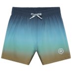 Color Kids - Kid's Swim Shorts AOP & Magic - Boardshorts Gr 122 türkis